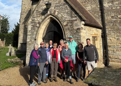 Starting point Churcham Church
