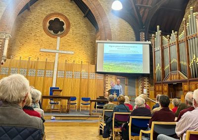 Dr Nick Mayhew-Smith at St Andrew’s United Reformed Church